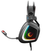 RAMPAGE PHANTOM X1 SİYAH USB 7.1 SURROUND RGB IŞIK EFEKTLİ GAMING MİKROFON KULAKLIK RAMPAGE - 3