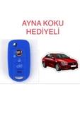 Fiat Egea 500x Silikon Anahtar Koruma Kılıfı + 5 Adet Hediye Koku thumbnail 1