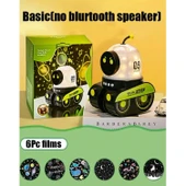 Ozmik LED gece lambası yıldızlı gökyüzü projektör Galaxy Robot projeksiyon lambasıMüzik Çalar thumbnail 7