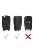 Opel Corsa Vectra Astra Zafira Meriva Slikon Anahtar Kılıfı thumbnail 5