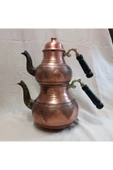 KIVRAKLAR Bakır Çaydanlık Üzüm işlemeli thumbnail 3