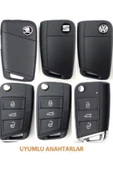 Volkswagen T-roc T Roc Lüks Anahtar Koruma Kılıfı Lütfen Anahtar Teyiti Yapınız thumbnail 2