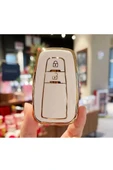 Toyota Corolla Prius Camry C-hr Rav4 Land Crusiser 2 Tuslu Anahtar Koruma Kılıfı 2.resime Bakınız thumbnail 1