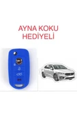 Fiat Egea 500x Silikon Anahtar Koruma Kılıfı + 5 Adet Hediye Koku thumbnail 1