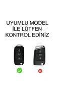 Seat Leon Mk2 Kasa Ibiza Toledo Lüks Anahtar Koruma Kılıf Lütfen Görsel Ile Anahtar Teyiti Yapınız thumbnail 2