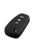 Ford Fiesta Focus Mondeo Silikon Anahtar Kılıf (SİYAH) thumbnail 2