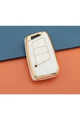 Skoda Super B Octavia Kamiq Karoq Kodiaq Tpu Anahtar Kılıfı Sustasız Model thumbnail 1
