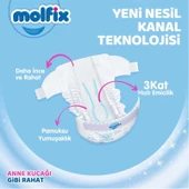 Molfix Bebek Bezi Beden:4 (7-14KG) Maxi 384 Adet Mega Aylık Fırsat Pk thumbnail 4