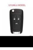 Chevrolet Cruze Ve Opel Astra Insignia Corsa 3 Tuş Anahtar Koruma Kılıf 2.resime Bakınız thumbnail 2
