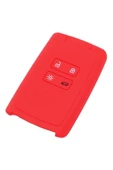 Renault Talisman Megane Clıo 5 Kadjar Captur Silikon Kılıf(KIRMIZI) thumbnail 1