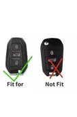 Peugeot 308 408 508 2008 3008 4008 5008 Rıfter Anahtar Kılıfı Mavi Anahtarsız Çalıştırma thumbnail 2