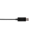 RAMPAGE RM-K44 ZENGIBAR SİYAH 7.1 SURROUND RGB IŞIK EFEKTLİ MİKROFONLU OYUNCU KULAKLIĞI RAMPAGE - 5