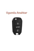 Peugeot 301 Silikon Anahtar Kılıfı Sustalı Model thumbnail 2