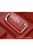 Volkswagen Polo Golf T-roc T-cross Passat Tiguan Anahtar Kılıfı Sustalı Model Yeni Kasa thumbnail 1