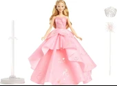 Mattel Universal Wicked Deluxe Glinda Moda Bebeği ve Aksesuarları - 6