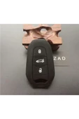 Opel Grandland Crossland Mokka Combo Corsa F Kasa Astra H Sustasız Model Anahtar Kılıfı Siyah thumbnail 1