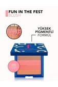 FLORMAR YOĞUN PİGMENTLİ IŞILTILI ALLIK (PEMBE) - FESTİVAL SPİRİT BLUSH-ON - 5