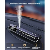Ozmik Akıllı araç parfüm sprey aromaterapi ve cep numarası geçici park işareti  RGB renkli müzik - 6