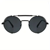 7787 Black/Black 47 Olivier Philippe Güneş Gözlüğü thumbnail 2