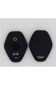 Bmw X3 X5 E38 E39 E46 E83 M5 325i Silikon Anahtar Koruma Kılıfı Siyah Renk thumbnail 2