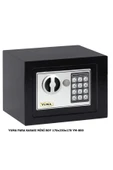 Yuma Para Kasası Şifreli Anahtarlı Mini Boy Ym-800 - 1