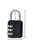 YMK 1338 Şifreli Asma Kilit 38Mm - 4