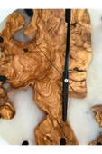 WoodUp Studio Signature Duvar Saati – Beyaz - 3