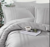 Clasy Melkor Çift Kişilik Ranforce Nevresim Takımı V7 A.Gri thumbnail 2