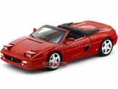 Hotwheels Elite 1:18 Ölçekli Ferrari F355 Kırmızı Araba - 1