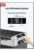 Hooger German Ea55 Ltx Geniş Kabin Tekerlekli Dijital Göstergeli Oto Buzdolabı 12-24 Volt -20 Derece Hızlı Soğutma - 3