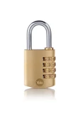 Yale 40 Mm Pirinç Şifreli Asma Kilit 4 Şifreli Asma Dolap Kilidi Y150B-40-130-1 - 1