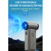 Ozmik F72 Şarjlı Kablosuz 40000 Mah Jet Hava Üfleyici Ev ve Araba Mangal Için - 3