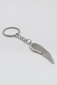 Melek Kanadı Anahtarlık - Antik Gümüş Kaplama - Kadın Erkek - 2