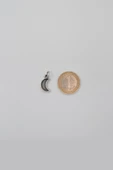 Minimalist Ay Anahtarlık - Antik Gümüş Kaplama - Kadın Erkek - 5