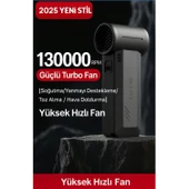 Ozmik F72 Şarjlı Kablosuz 40000 Mah Jet Hava Üfleyici Ev ve Araba Mangal Için - 5