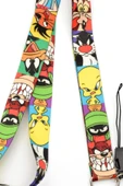 Looney Tunes Baskılı Boyun Yaka kartı ipi - Ofis, Etkinlik ve Günlük Kullanım - 2