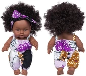 Ecore Fun 2 Adet Bebek Afrika Yıkanabilir Gerçekçi Silikon Bebekler - 2