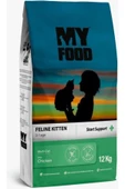 MY FOOD Tavuklu Yavru Kedi Maması Start Support 12 kg - 1