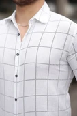 Erkek Kare Desenli Gömlek thumbnail 2