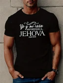 Erkek Jehova Baskılı Süprem T-shirt thumbnail 1