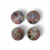 İngiltere Magnet Set 2 - 4'lü Buzdolabı Magnet England thumbnail 1