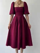 Jama Midi Boy Elbise thumbnail 2