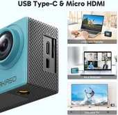 AKASO EK7000 4K30FPS 20MP Ultra HD Sualtı Aksiyon Kamerası thumbnail 9