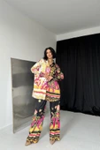 Desenli Gömlek Ve Desenli Pantolon Takım thumbnail 2