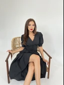 6411 ELBİSE-SİYAH thumbnail 5