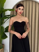 Elia İp Askılı Elbise thumbnail 1