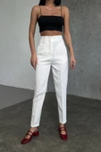 Yüksek Bel Pensli̇ Pantolon thumbnail 3
