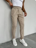 Erkek Bel Toka Detaylı Pileli Old Money Pantolon thumbnail 1