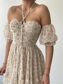 Hans Boyundan Bağlamalı Elbise thumbnail 4