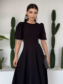 Catania Balon Kol Elbise thumbnail 3